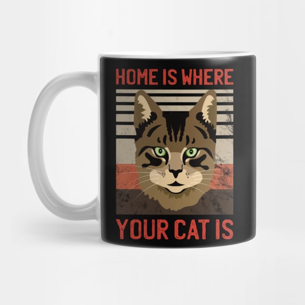 home is where your cat is by DopamIneArt